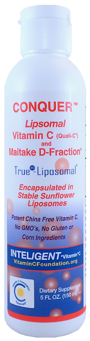 CONQUER Liposomal D-Fraction C - (Mushroom Wisdom/Quali-C) - Click Image to Close